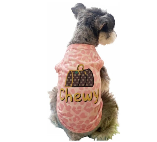 Chewy Vuiton Dog Shirt