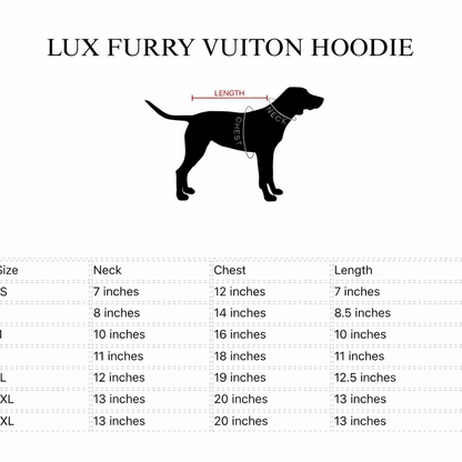 Designer dog sweater