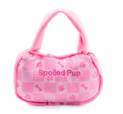Chewy Vuiton Handbag Dog Toy