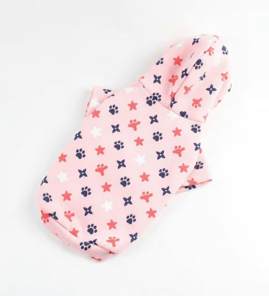 chewy Vuiton Dog Sweater pink