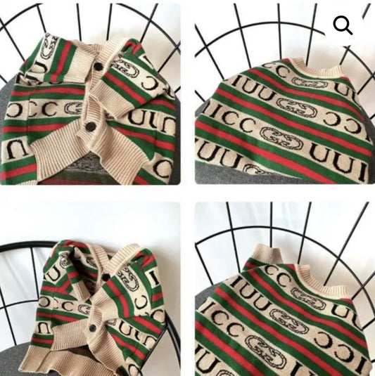 Grrruci designer dog apparel