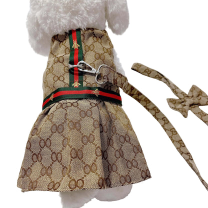 Grrruci harness dog dress 