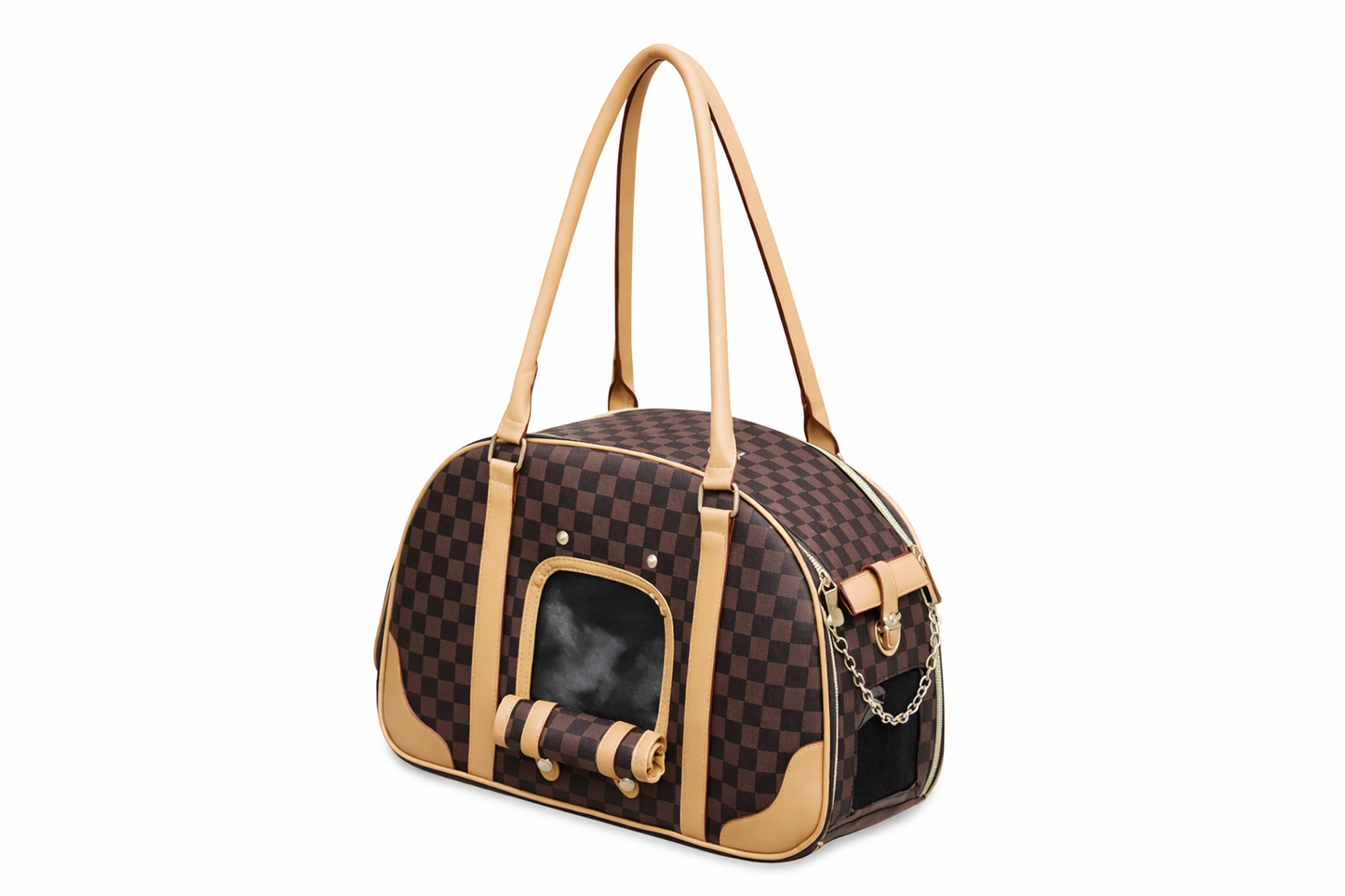 dog carrier brown