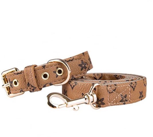 Luxury Dog Collar & Leash Set