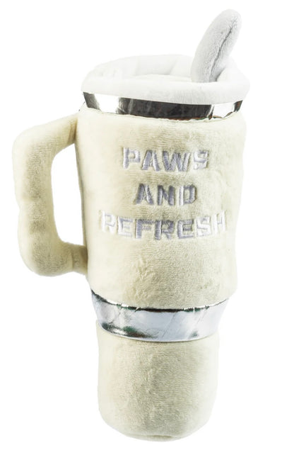 Ivory Snuggly Cup Dog Toy