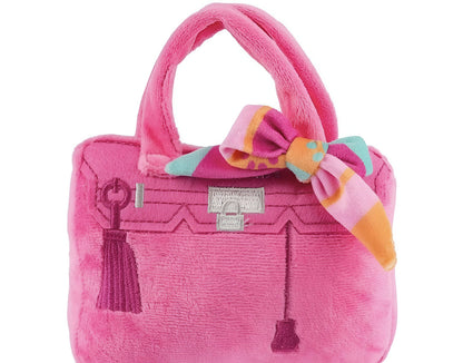 barkin bag designer dog squeaker purse