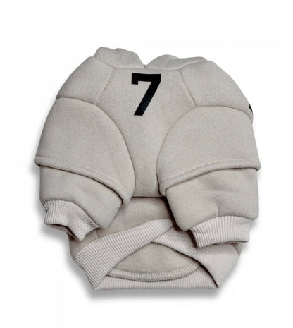 essentials fearless of dog gray hoodie